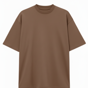 Pull&Bear (PB) Heavyweight Tshirt- Mocha Brown