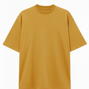 Pull&Bear (PB) Heavyweight Tshirt- Light Yellow